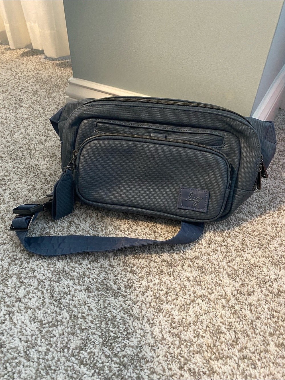 lug Navy Crossbody Belt Bag – Sleek Everyday Carry
